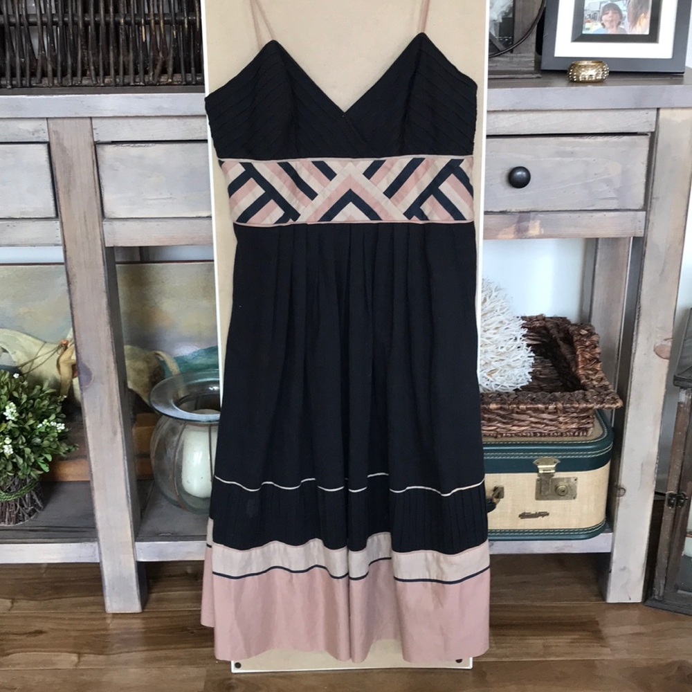 Catherine Malandrino cotton crinkle dress